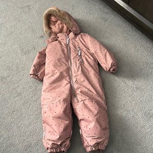 H&M toddler girl snow suit